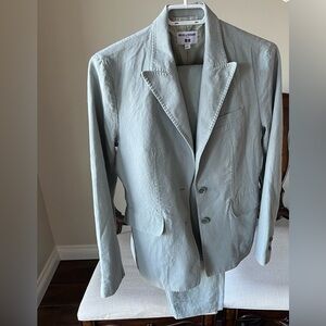 Uniqlo Woman Linen Cotton Blazer and Pants